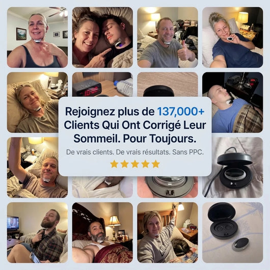 NightForge Pro — Entraînement des muscles de la gorge — Élimine définitivement le ronflement et l'apnée du sommeil