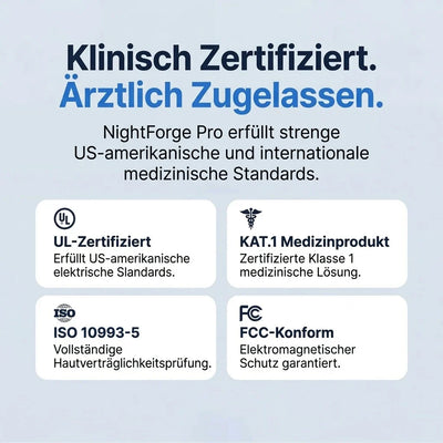 NightForge Pro — Entraînement des muscles de la gorge — Élimine définitivement le ronflement et l'apnée du sommeil