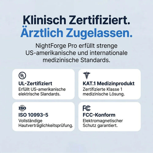 NightForge Pro — Entraînement des muscles de la gorge — Élimine définitivement le ronflement et l'apnée du sommeil